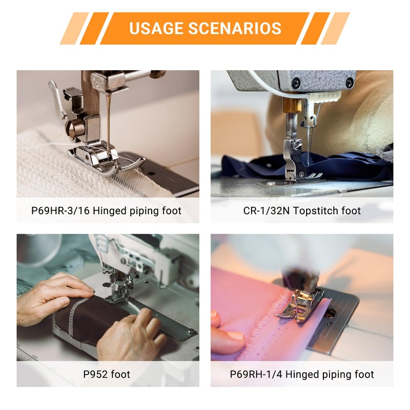 Sewing Presser Foot Set 25Pcs, Sewing Machine Presser Feet Kit