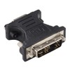 Hama DVI/VGA - cable interface/gender adapters (DVI-I, VGA, Male/Female, Black)