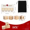Leofeck Wooden Date Night Dice Set, What to Do Romantic