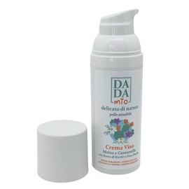 DADA mio Feuchtigkeitsspendende Gesichtscreme 50 ml, NEUE FORMULATION ohne Silikone. Mit Malve und Kamille ist sie ideal für empfindliche und rötliche Haut