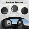 YHAPW 2PCS Headrest Covers for Cars, Soft Elastic Fabric Car