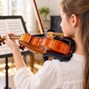 Adjustable Violin Shoulder Rest for 1/8–1/4 and 3/4–4/4 Violins –