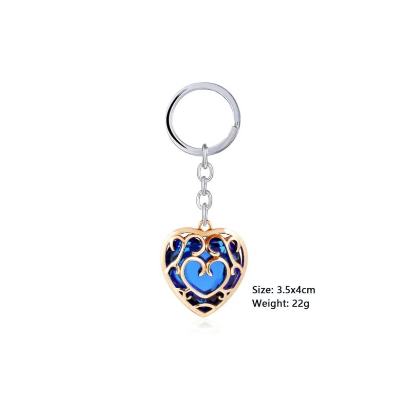 Profit.relaxed Zelda Key Chain Zelda Accessory Keychain 1 Piece, blue