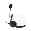 Call Center Headset Mono Noise Cancelling Dual 3.5mm Plug Computer