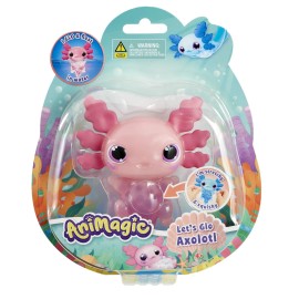 Goliath Let's Glo Axolotl Light Up Toy Squishy Sensory Fun for Kids Ages 4 and Up