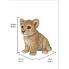 Hi-Line Gift Ltd Pet Pals-Lion Cub Sitting