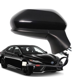 Marretoo for Toyota Camry Side Mirror Assembly Passenger Side 2024 2018 2019 2020 2021 2022 2023 | Power | Gloss Finish | Non-Heated | Replaces TO1321366(RH)(POWER, Passenger Side(RH))