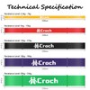 Croch Resistance Band for Pull-Ups Made of Natural Latex Resistance