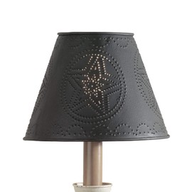 Park Designs Metal Star Shade - 6" - Black