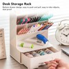 Storage Box Oblique Plug in Design Large Capacity Plastic Pen