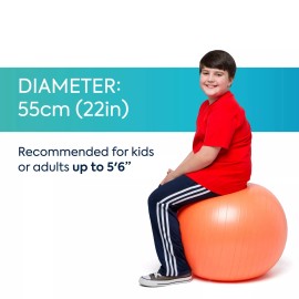 Bouncyband Balance Ball – Create Flexible Seating to Improve Focus at School,...