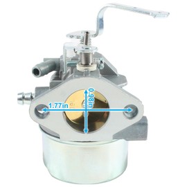 CARBBIA Carburetor with Gasket Carb Compatible with Coleman Powermate 8HP 10HP ER 4000 5000 Watt 6250 Generators compatible with Tecumseh Engine