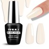 NXJ INFILILA Brown Gel Nail Polish, 15ml 0.51oz Cream Brown