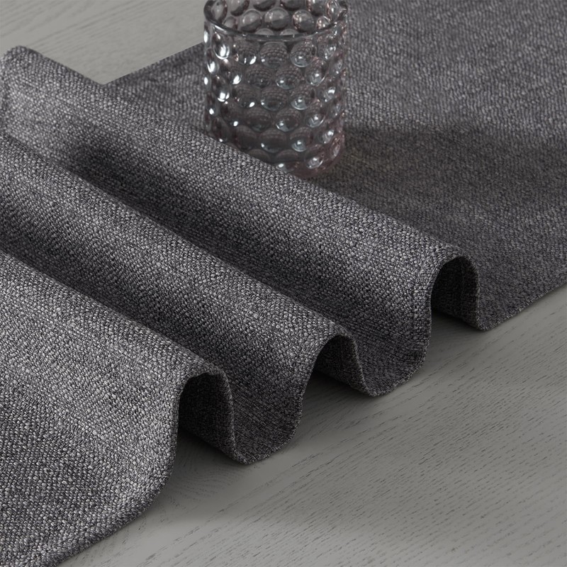 Table Runner with Tassels Spill-proof Washable Rustic Farmhouse Runners Table