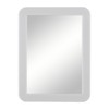 ARTLYMERS Magnetic Locker Mirror, 5x7 Real Glass Small Mirror with