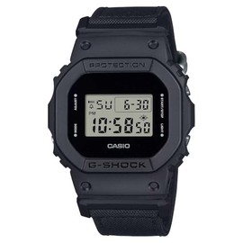 Casio Men's Digital Quartz Watch with Fabric Strap DW-5600BCE-1ER