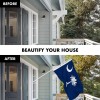UD_G128 Combo Pack: 5 Ft Tangle Free Spinning Flagpole (White)