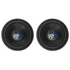 Rockville (2) Rockville K5 W12K5S4 12" 1400 Watt 4 Ohm