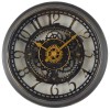 Mainstays Indoor Round 11.5 Oil Rubbed Bronze Cutout Gear Industrial