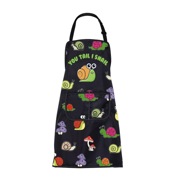 Snail Apron Snail for Snail Lovers Cute Snail Gifts You