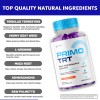 Primo TRT Men's Gummies Advanced Pro Formula Chewable Supplement 60