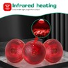 Lucky Farm Heat Lamp Infrared Bulbs 2pcs 250W for Chicken