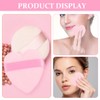 FOMIYES 50pcs Heart Shaped Makeup Puff for Sponge for Even