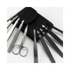 LuminaD Beauty Kimming Tweezer Set with Cover for Eyebrow Grooming Makeup