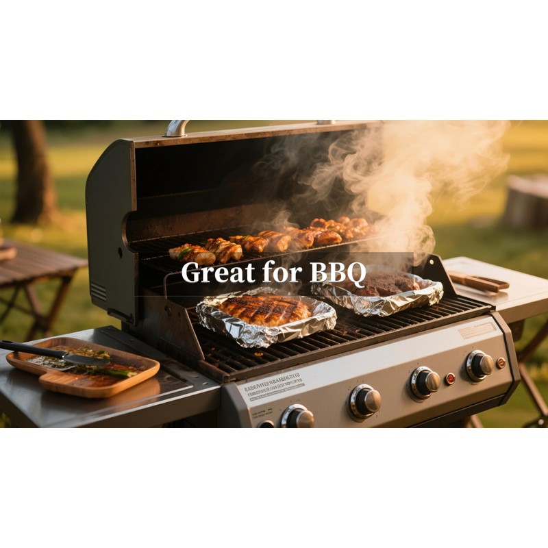 Miktomeh Super Thick Heavy Duty Aluminum Foil 15" x 300