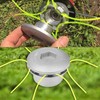 2 pieces aluminium grass trimmer, aluminium line head, grass trimmer,