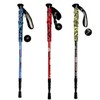 mountaineering stick mountaineering cane handle trekking cane 3-tier blue