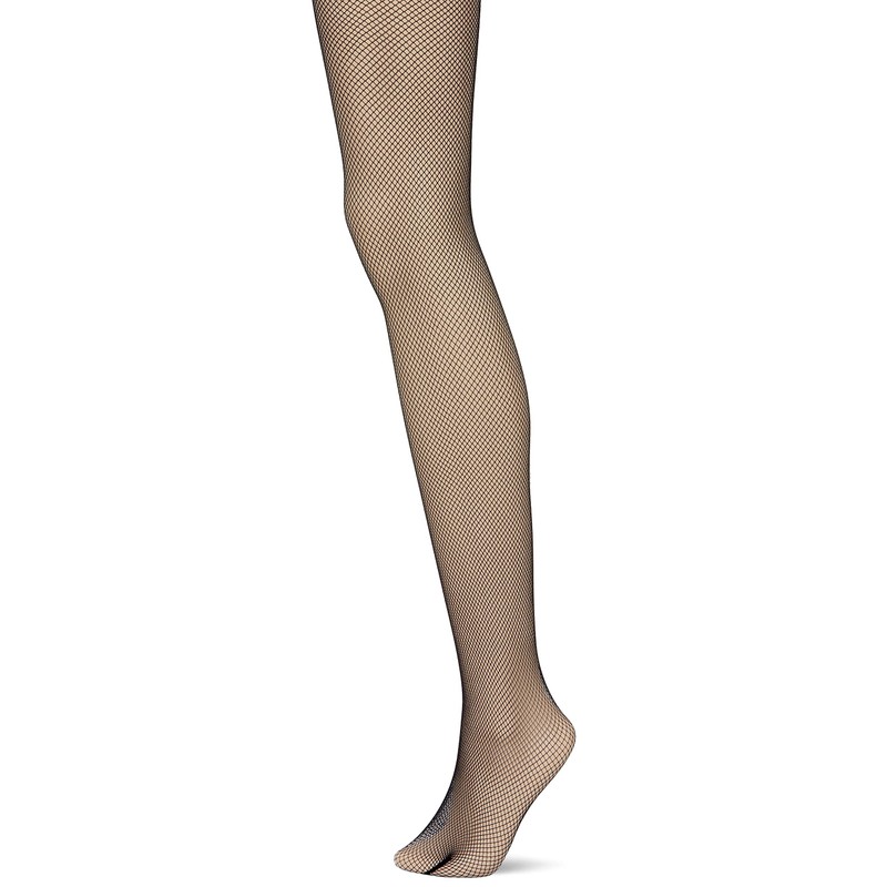 GUNZE Women's Stockings, Tuche Tuche Russell Net, 2 Pairs, Black