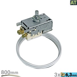 Thermostat Replacement for AEG Zanussi Fridge with Freezer Replacement Parts for 226214101/9 K57-L5807 Juno Privileg Blomberg Alno Cool Freezer Combination