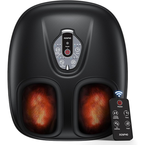 RENPHO Foot Massager Machine with Heat [2025 Upgraded], FSA HSA