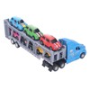 Transport Truck Toy 1/48 Scale Simulation Pull Back Collectible Cars