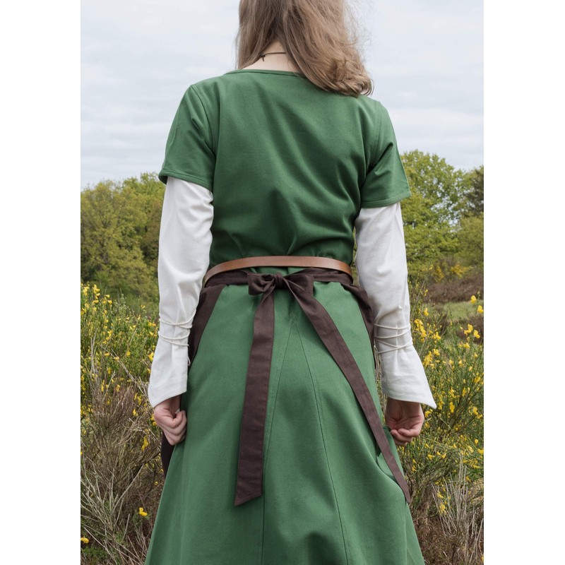 Battle-Merchant Long Medieval Cotton Apron for Medieval Viking LARP or