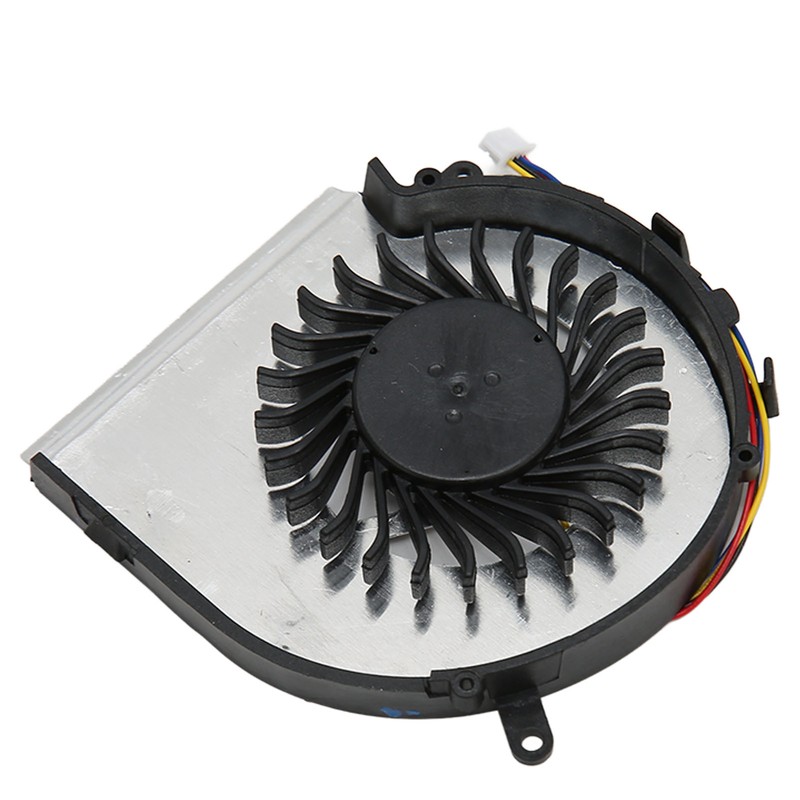 Cooling Fan 4 Pin Aluminum Alloy ABS Easy Replaceable Laptop