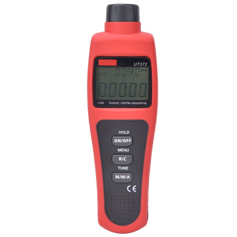 UNI T UT371/UT372 Handheld Non Contact Digital Display Tachometer Rotation