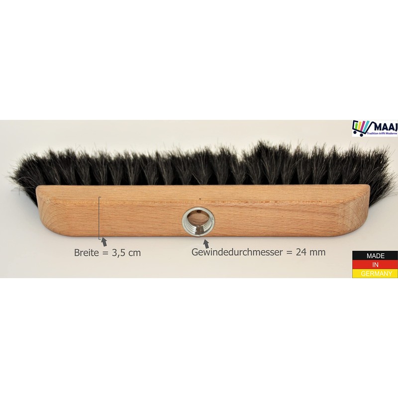 Maaj Edge Broom Narrow Horsehair Joint Broom Garden Broom Tile