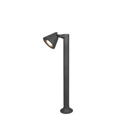 lightling Pfosten Katrin Outdoor Path Light Die-Cast Aluminium IP44 Outdoor Excl. 1 x GU10 Max. 5 W Height 60 cm Width 10 cm Anthracite