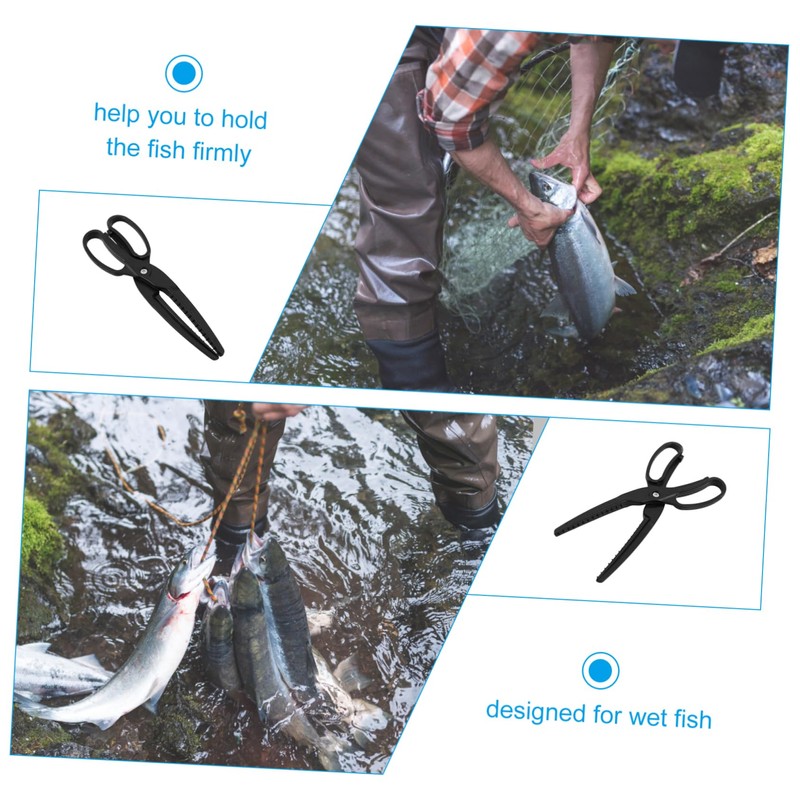 BESPORTBLE Fishing Accessory Fish Locking Clamp Fish Operation for Catching/Releasing