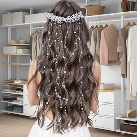 Pearl Hair Comb | Decorative Hair Comb | Decorative Headpiece for Women Girls Bride Travel Photography, Wedding Headwear