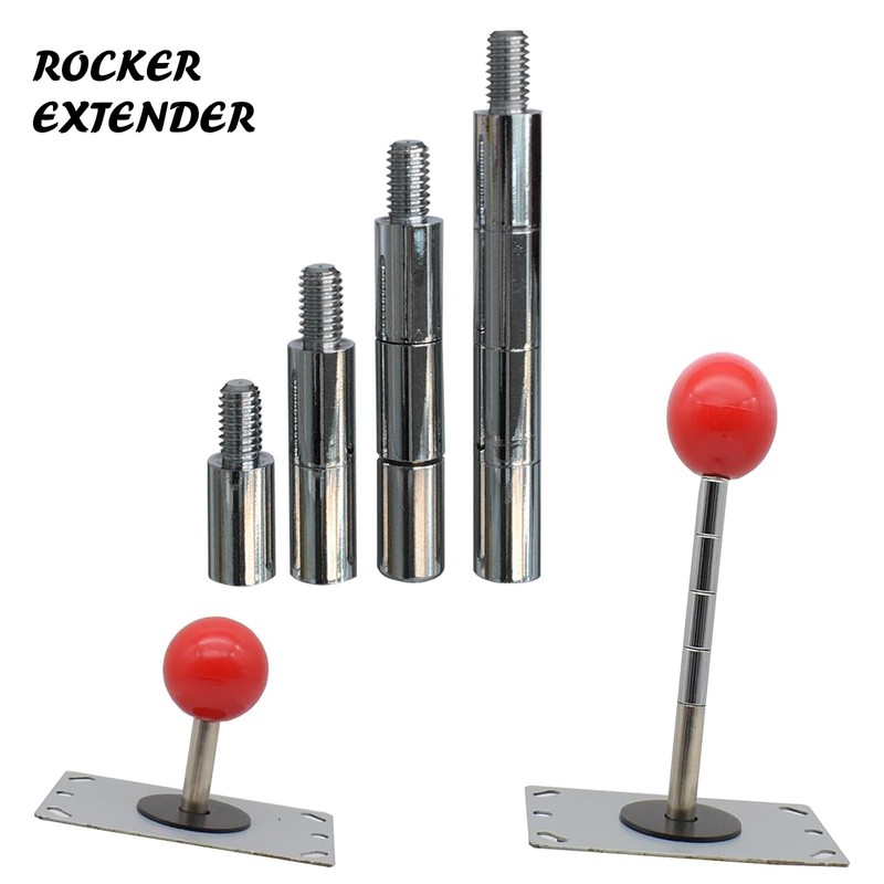 DOKLY Arcade Joystick Extender, 4 Pcs 1.5 CM Arcade Stick