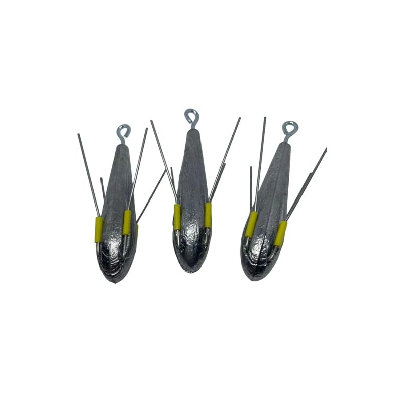 Grip Weight For Sea/Beach Fishing/gripper weights/Breakaway (5 Pack) 3oz 4oz