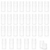 Deodorant Containers, Plastic Empty Deodorant Tubes Refillable Twist Up Deodorant