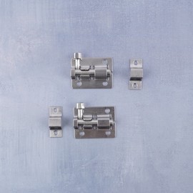 Public Restroom Door Latch Lock Sliding Privacy Latch 14ea