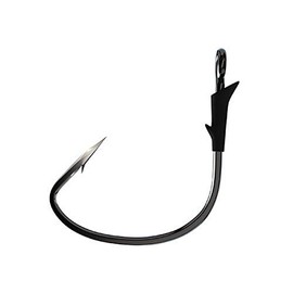 Eagle Claw TK190-3/0 Trokar Tournament Tube Hook, Platinum Black