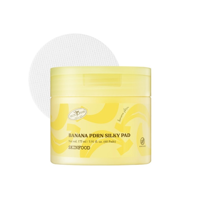 Banana PDRN Silky Pad (60 sheets) / 바나나 피디알엔 실키