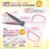Plus SC-175SF+34-547 Scissors, FitCut Curve with Fluorine Coat, White/Pink