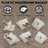Pack of 40 Back Panel Screws, Plastic Back Panel Connectors,